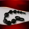 34 cm silikonowe długie małe koraliki analne kulki Butt Plug Dildo Mężczyzna prostaty masażer seksowne zabawki dla kobiety Początkowe Gejs/Coupl