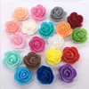 500pcs 3cm mini artificielle PE mousse rose têtes de fleurs pour la décoration de la maison de mariage à la main fausses fleurs boule artisanat fournitures de fête 220329