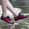 Summer Barefoot Aqua Water Shoes Red Beach Shoes Women Upstream Shoes For Men Sneakers Outdoor Swimming Gym Fishing Footwear 220623