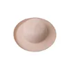 Color Solid Curve Straw Hat Breathable Light Wide Brim Hats Female Sun Protection Sunshade Caps for Summer s shade