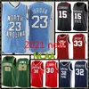 NCAA MJ 23 Jersey University 13 Harden 33 Bird Kawhi 15 Leonard Koszulki do koszykówki