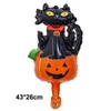 50pcs Mini Halloween Foil Balons Witch Ghost Owl Wizard Pumpkin Spider Monster Tree Mini Balloon Halloween Party Decors L23814279