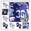 Chen37 NCAA Kansas State Wildcats KSU College Jersey Football Skylar Thompson Will Howard Jordy Nelson Deuce Vaughn Phillip Brooks Daniel Green