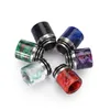 810 Drip Tips Resina epossidica + Bocchino a foro largo in acciaio inossidabile Drip Tip per TFV8 TFV12 Kennedy Goon RDA Atomizzatore