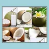 Openers Kitchen Tools Kitchen Dining Bar Home Garden 50Pcs/Lot Wholesale Stainless Steel Coconut Opener Tool Young Cocon Dhn9E