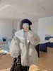 2022 Autumn Winter Women's New Faux Fur H Coats Kvinnlig långärmad lös utkläder damer Imitation päls varma jackor G166 T220810