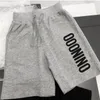 Kids Boys Girls Shorts Summer Sportshorts Breathable Short Pants Children Unisex Letter Printed Loose Shorts 2 Color