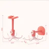 cartoon small rotatable hook household kitchen six-claw strong punch-free wall-mounted non-marking sticky hook CCA13175