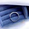 Anéis de casamento anel feminino cor prata cor de coração duplo empilhável banda de noiva cubic zircon temperamento jóias de jóias de jóias edwi22