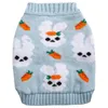 Dog Apparel Clothes Cute Sweater Cardigan Shirt Fit Small Puppy Pet Cat All Seasons Costume CoatDog ApparelDog