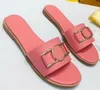 The latest high quality men Desig women Flip flops Slippers Fashion Leather slides sandals Ladies Casual more color shoes
