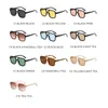 Sunglasses Designer Fashion Small Square Women 2022 Retro Sunglass 90s Unique Black Peach Sun Glasses Shades Men