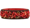 Nouveau Hot 12pcs Corée Velvet Microfibre Boutique Bracelet Crystal Gravel multicolore Paris Modèle Femme Bijoux Gift