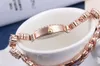 Нарученные часы 100 шт./Лот Король-Девушка-9512 Роскошный овальный набор Lady Crystal Bracelet Watch Wrap Quartz Fashion Brangle Оптовые часовые часы