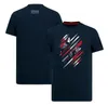 F1 T-shirt Kortärmad racingdräkt Summer Team snabbtorkande T-shirtbilar Plus-storlek kan anpassas