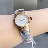 Orologio da donna di moda al quarzo di alta qualità Cassa in acciaio inossidabile 316 da 28 mm con specchio in vetro zaffiro Orologi di lusso di design impermeabili e antigraffio 2022 aaa