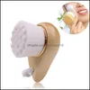 Party Favor Event Supplies Festive Home Garden Facial Bamboo Wood Handle Cleansing Brush Beauty Tools Soft Fber Hair Manual Cleaning Face