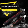 Evrensel Dişli Kafa Araba Vardiya Tutucu Otomobil Yeter Aksesuarları Samurai Gear Head