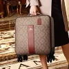Suitcases Leather Suitcase Set Ladies Fashion Rolling With Handbag Men's Luxury Trolley Luggage Travel Bag Carry-on