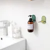 Shower gel rack free punch bathroom artifact hand sanitizer bracket toilet shampoo hanger home storage shelf