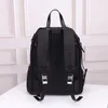 Designer vattentät canvas ryggsäck laptop ryggsäck Fallskärm Tyg tygväska Lyxiga handväskor för män Stor kapacitet skolväska affärsväskor läderhandtag