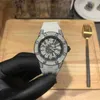 Titta på Designer Luxury Wristwatch Richa Milles Business Leisure RM63-01 Helautomatisk mekanisk klockkvinnor med rött läppband