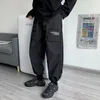 Herenbroek zwarte vrachtheren hiphop streetwear mode jogger harem broek man casual zweetbroek mannelijk grote grootte 5xl 220826