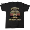 Vintage Namaste Mother Explicit Funny T-Shirt T Shirt Men Tshirt Men Botton Tees Tops Harajuku 220509