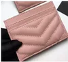 2022 nouvelle mode porte-cartes femme mini portefeuille Designer couleur pure en cuir véritable Pebble texture luxe portefeuille noir avec boîte