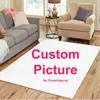 Carpets Customize Your Own Pos 3D For Living Room Bedroom Area Rugs Doormat Gift Print On Demand Decorative DropCarpets