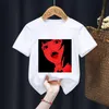 T-shirts Street Anime Printing cadeau cadeau petit bébé harajuku vêtements drôles garçon fille enfant enfants drop couverts-shirts