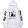 Sweats à capuche pour hommes Sweatshirts pour hommes Jujutsu Kaisen Streetwear Gojo Satoru Sweat à capuche Anime Hip Hop Cosplay surdimensionné vêtements à capuche hommes/femmes