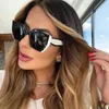 Retro Polygon Cat Eye Sonnenbrille Frauen Marke Designer Mode Farbverlauf Shades Leopard Bunte Klare Sonnenbrille Damen UV400