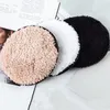 3pcs Reusable Makeup Remover Microfiber Cloth Pads Remover Towel Face Cleaner Plush Make up Lazy Cleansing Powder Puff