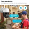 IP -камеры Fuers 1080p 3MP TUYA Smart Outdoor Home Security Auto Tracking AI Detection Human Degence Wi -Fi Scctv 230206