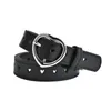 Belts crianças pêssego fivela simples moda ladies cinturão amor hole decoração de decoração feminina bs1005belts Fred22