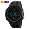 2022 Smart Watch Scel Touch Screen Impermea LED Alarm PU Strap Sports Watches Fashion 1251