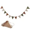 Bourgogne Party Decorations Triangle Banner Flags Bunting Pennant for Engagement Anniversary Wedding Bridal Baby Shower Birthday 1222464