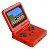 Epacket POWKIDDY v90 3-Inch IPS Screen Flip Handheld Console Dual Open System Game Console 16 Simulators Retro PS1 Kids Gift 3D312H