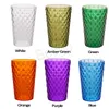Plastic Transparent Mouthwash Cup Hotel Milk Tea Drink Cola Beer Mug Party Cocktail Cold Drink Cups Banquet Decoration Mugs BH6451 WLY