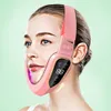 Dispositivo de masaje de estiramiento Facial, terapia LED Pon, masajeador de vibración adelgazante Facial, mentón doble, levantamiento de mejillas en forma de V, Face3463147