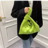 HBP Women's Designer Handtas Luxe Merk Schoudertassen Geplooid Oversize Tote Bucket Bag 2022 Nieuwe hoogwaardige Zacht PU-leer