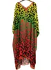 Übergroßes böhmisches Kleid aus Chiffon für den Strand, V-Ausschnitt, Leopardenmuster, Strandmode, Sommerrobe Plage, Badeanzug 220408