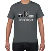 Asla Unutma Sarcastik Grafik Müzik Yenilik Komik T Gömlek Erkekler Rahat Pamuk Üst Mektup Baskılı erkek T-Shirt Tee Gömlek Homme 220326