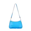 Transparent Women's Bag Spring New Style Atmospheric One Shoulder Underarm Bag Fashion Net Red Method Stick Handbag 220616