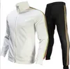 Survêtements pour hommes vêtements de sport costumes vêtements de mode sport pull décontracté nouveau costume de sport américain vestes à glissière pantalons