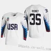 Mthry 2019 IIHF Womens чемпионата мира в США команду 26 Kendall Coyne 2 Lee Stecklein Rooney Megan Bozek 5 Megan Keller Blank Hokkey Jersey