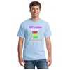 Man Cotton Zagraniczni niestandardowi mężczyźni T -THIRT Party Prezentacja P o Tekst Drukowane męskie 3xl TEE TOPS T SHIRTS 220621