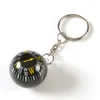 Ball-Kompass-Schlüsselanhänger, tragbarer Outdoor-Schlüsselanhänger, Rucksack-Anhänger, Schlüsselanhänger