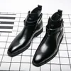 Stivali Chelsea Scarpe da uomo Top Fashion Qualità Cintura a loop PULLA PULLA PULTA COMUNICA CHUNDA CAZIE FRESABLE ZAPATOS DE HOMBRE DH891